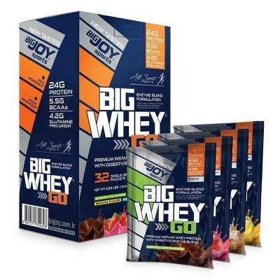 Big Joy Big Whey Go Protein 1040 Gr 32 Saşe Big Joy Big Whey Go Protein 1040 Gr 32 Saşe
